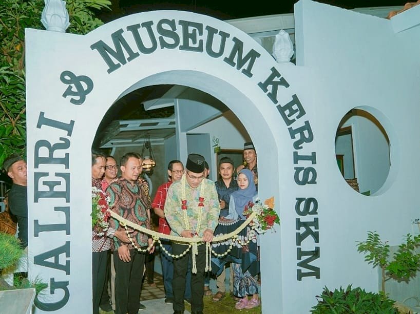 Bupati Bantul Resmikan Museum dan Galeri Sanggar Keris Mataram Yogyakarta: Melestarikan Warisan Budaya Keris Gagrag Mataram. Gambar : Dwijo