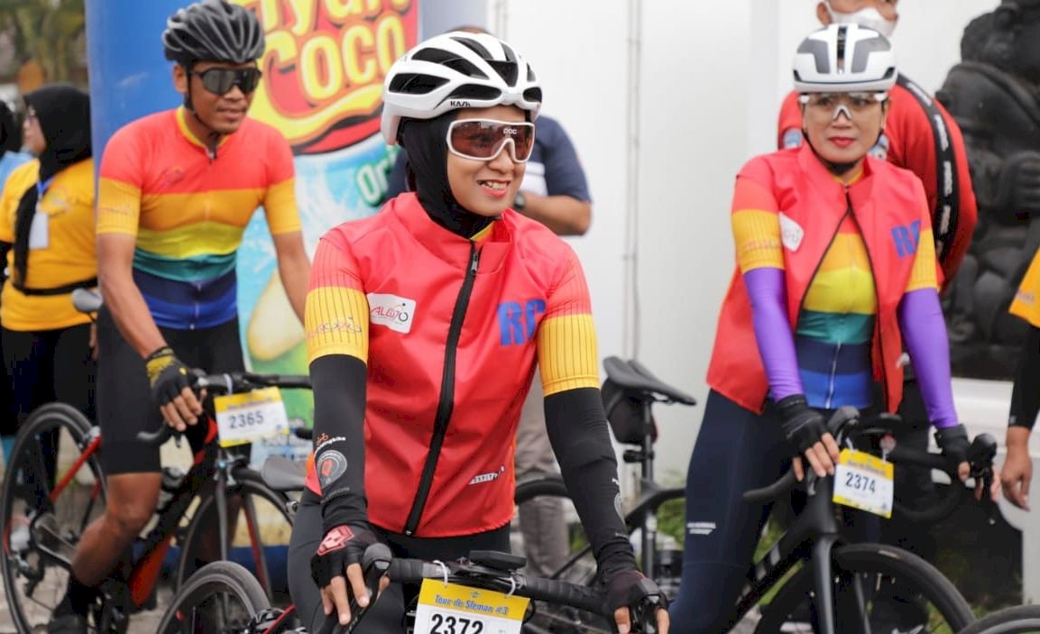 Diikuti 240 Peserta, Tour de Sleman 2023 Jadi Ajang Promosi Potensi Pariwisata Sleman. Gambar : pikiranrakyat