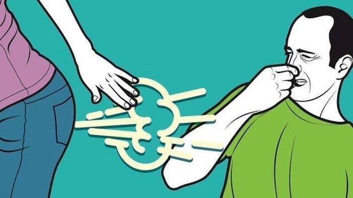 Benarkah Covid-19 Menular Lewat Kentut? Ini Penjelasan Guru Besar Universitas Airlangga. Gambar : ilustrasi