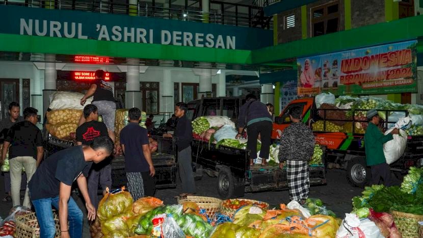 Viral! Masjid di Yogyakarta Bantu Petani Saat Harga Sayuran Anjlok. Gambar : rejogja.republika.co.id