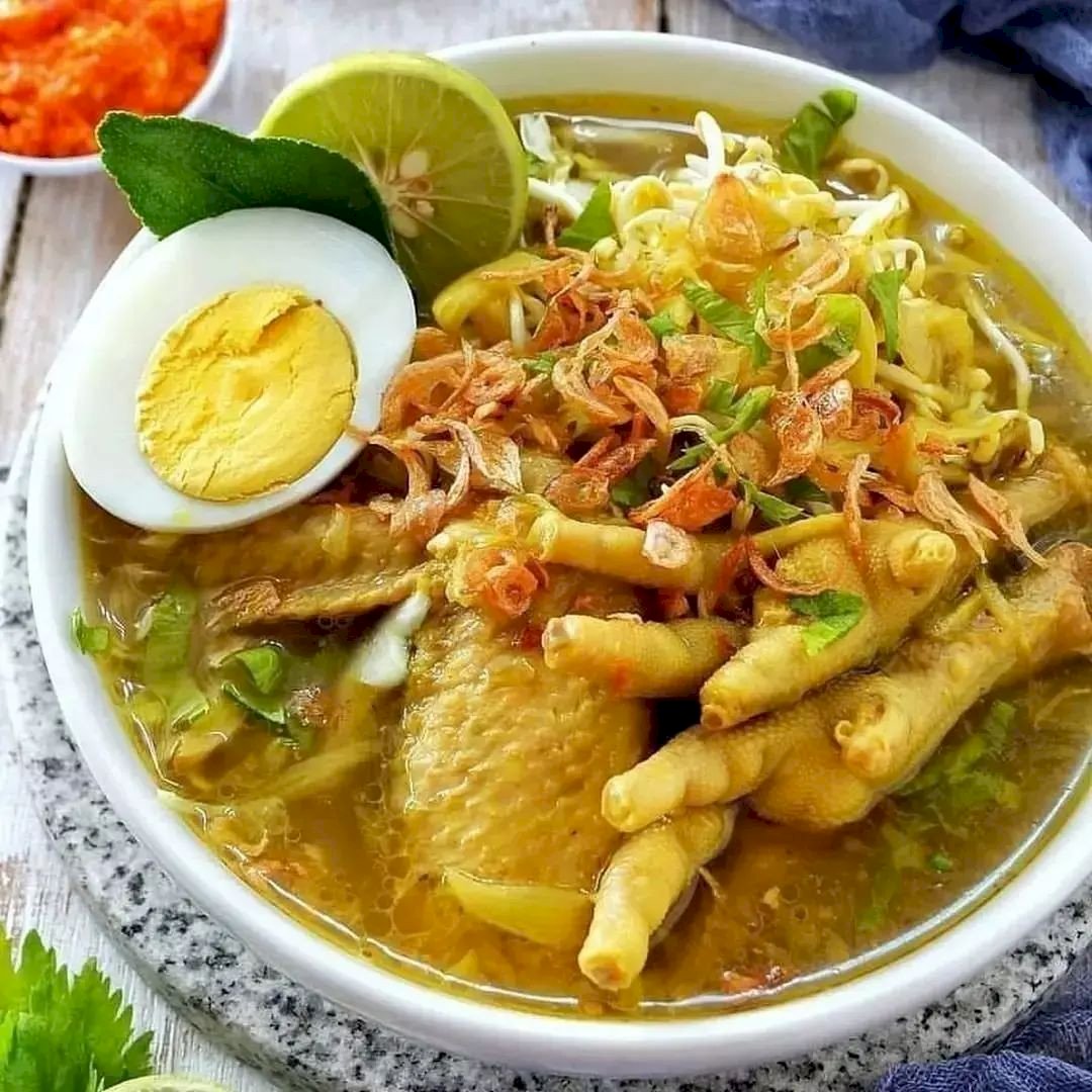 Rekomendasi Warung Soto di Jogja yang Cocok untuk Sarapan setelah berolahraga Pagi. Gambar : IG @masaklezats.id